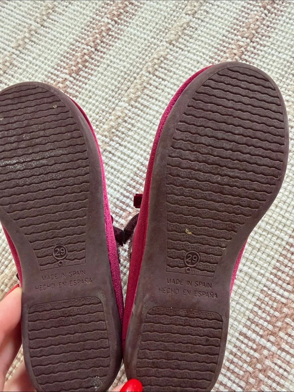 Children Chic Velvet Mary Jane Shoes